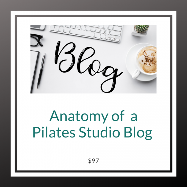 Anatomy of a Pilates Studio Blog training session
