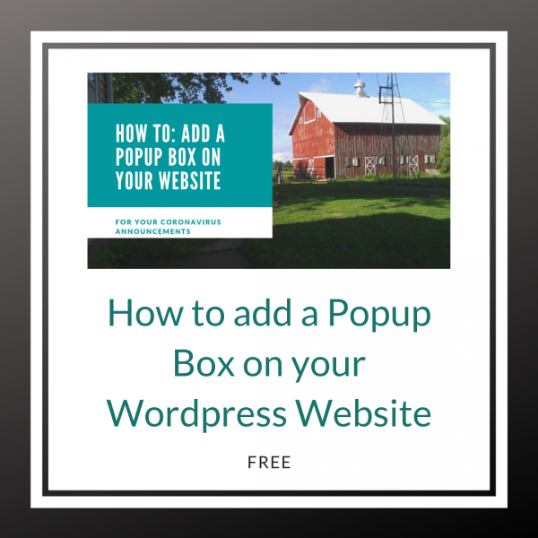 How To:   Set Up a PopUp Box